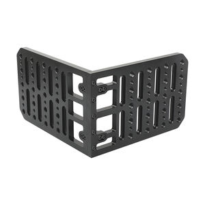 Camvate แผ่นชีสคู่รูปตัว L แพลตฟอร์มการขยาย1/4 "3/8" รูเกลียวกล้องถ่ายวิดีโอ/ARRI 12 "แผ่นประกบ - Product Image 2