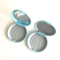 Boîtes d'alignement avec logo personnalisé Boîtes de retenue orthodontique Boîte de rangement dentaire avec miroir