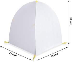 Зимняя складная теплица DECOHS для защиты растений от снега и мороза, для фруктовых деревьев и растений в горшках, предотвращает замерзание и повреждения животными - Product Image 2