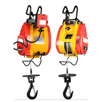 Nouvelle treuil électrique métallique à câble, mini-treuil léger monophasé 110V 50kg, protection IP55, télécommande, moteur 1.8KW