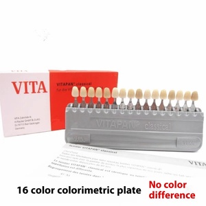 Cho Vita 16 & 29 màu sắc Vật liệu kỹ thuật nha khoa Hướng dẫn sử dụng nguồn điện so sánh màu Miệng - Product Image 3