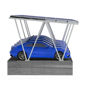 Niedrigpreis-Solar-Carport-System für Auto ladegeräte/Aluminium-Carport-Stützbalken/Solarpanel-Carport-Kit