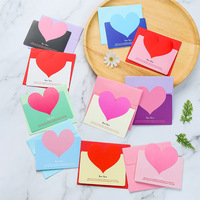 Tarjeta de Felicitación Navideña de Cartón Estilo Coreano Minimalista, Tarjeta Plegable para Cumpleaños, Tarjeta de Agradecimiento, Tarjeta para Regalo