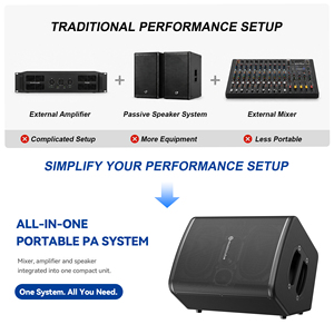Système audio professionnel Musiccube T3Pro en gros avec enceintes <span class=keywords><strong>PA</strong></span> doubles 5*7'' pour buskings et amplificateur de guitare - Product Image 2