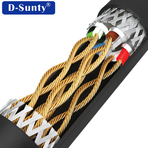 Cable Ethernet Cat8 de 40 Gbps de Alta Velocidad para Centro de Datos con IA, Cable de Red RJ45 Blindado SFTP, Cable de Conexión LAN de Cobre Puro Libre de Oxígeno - Product Image 3