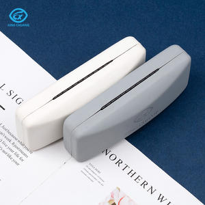 <span class=keywords><strong>Estuche</strong></span> de Gafas de Sol de Metal y Cuero PU con Empaque Personalizado, Caja de Almacenamiento Rectangular <span class=keywords><strong>para</strong></span> <span class=keywords><strong>Lentes</strong></span> - Product Image 5