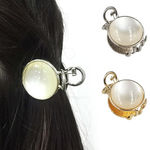 Nuevo pasador de pelo pequeño para mujer, accesorio para el cabello con imitación de perlas, pasador para la parte posterior de la cabeza, pasador para fijar la cola de caballo alta, pasador de pelo pequeño. - Product Image 1