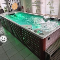 Conteneur d'expédition Piscine 6.6M Swim Spa Pool Outdoor Hot Tub Swim Spa Pool