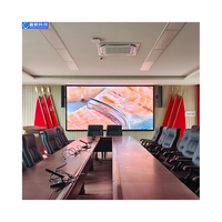 Écran LED fixe intérieur, mur vidéo pour salle de conférence, 3840Hz, couleur pleine, haute définition, raccordement sans soudure