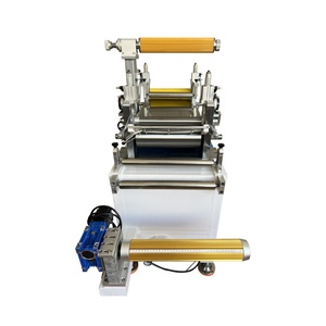 Machine de laboratoire pour le revêtement et le laminage par adhésif thermofusible, petite machine de test de revêtement par raclette, applicateur d'adhésif thermofusible - Product Image 4
