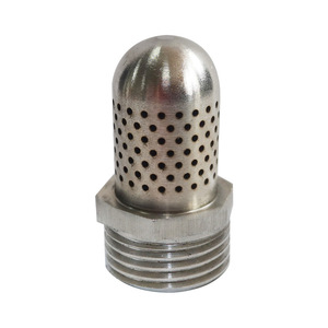 Silencieux pneumatique en acier inoxydable 304, interface à 4 points, tête conique, équipement de réduction du bruit, filtre silencieux - Product Image 2