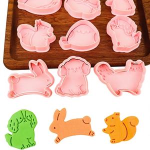 <span class=keywords><strong>Emporte</strong></span>-pièces de la série Animaux d'<span class=keywords><strong>automne</strong></span>, <span class=keywords><strong>emporte</strong></span>-pièces 3D en forme d'oiseau de dessin animé pour la pâte à modeler DIY et la création de biscuits réalistes en relief - Product Image 1