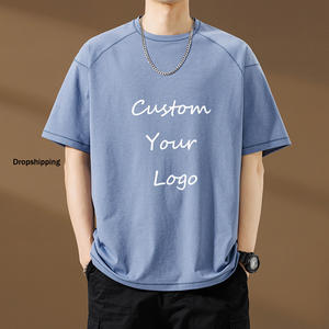 Camiseta de Verano 2026 Personalizada, 310 g/m², 100% Algodón Tejido, Ecológica, Manga Corta, Cuello Redondo, Hombros Caídos, Estilo Urbano, Oversize - Product Image 5