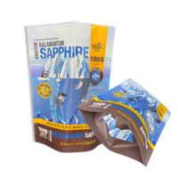 Logo personnalisé, sachet vertical en plastique de qualité alimentaire de 250 g, fermeture éclair, résistant à l'humidité, pour l'emballage du café, emballage personnalisé
