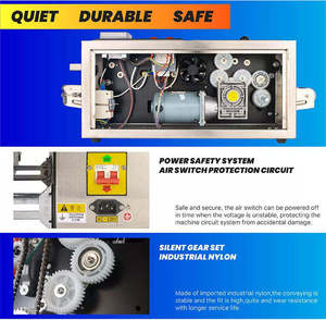 Máquina Seladora de Sacos Plásticos Automática Vertical Contínua KUNBA SF-150LW com Impressão a Quente - Product Image 3