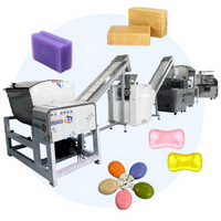 OCEAN Machine de Production de Savon Corporel Entièrement Automatisée par Saponification à Chaud de 300kg/H, Petite Taille, Fabricant