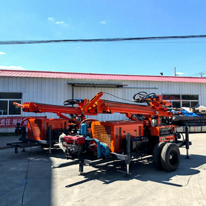 เครื่องเจาะบ่อน้ำดีเซลใหม่ 200 เมตร พร้อมระบบตรวจจับน้ำใต้ดินด้วยเกียร์และปั๊ม ขายในฟิลิปปินส์ - Product Image 1