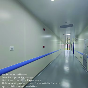 Panel de Pared Modular Desmontable, Divisor de Espacios, Panel de Acero Impermeable, Pared Independiente para Oficina, Salón Comercial - Product Image 4