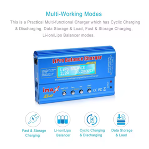<span class=keywords><strong>Chargeur</strong></span> de batterie intelligent IMAX B6 80W pour voitures télécommandées, jouets, véhicules RC, <span class=keywords><strong>chargeur</strong></span> de batterie universel haute performance rechargeable - Product Image 2