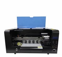 Printer DTF XP600 30cm Dua Head Set Lengkap dengan Mesin Penggoyang Bubuk