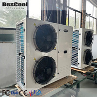 Unités de condensation de réfrigération à compresseur scroll à économie d'énergie d'usine, équipement en boîte, type L, unité de refroidissement à air moyenne et basse