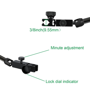1 "Dial Magnetische Indicator Base Stand Tool Mic Gauge Set - Product Image 3