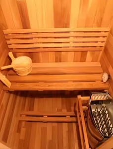 Sauna à vapeur individuel d'extérieur en <span class=keywords><strong>bois</strong></span> de cèdre massif du Canada, vente en gros mondiale, 1 personne - Product Image 4