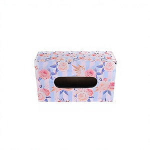 Distributeur de mouchoirs en papier AZ ENTERPRISES Classic Meena imprimé, en bois, durable, fait main, écologique, décoratif pour la maison, le bureau, l'hôtel - Product Image 1