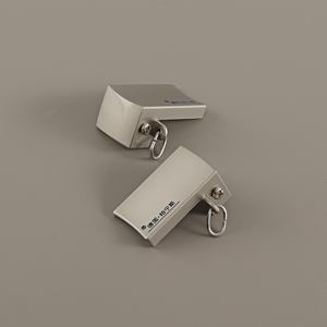 Rail de rideau long et invisible en alliage d'aluminium et <span class=keywords><strong>PVC</strong></span>, robuste, anti-rouille, moderne, pour bureau, maison, accessoire de mariage et de baptême - Product Image 4