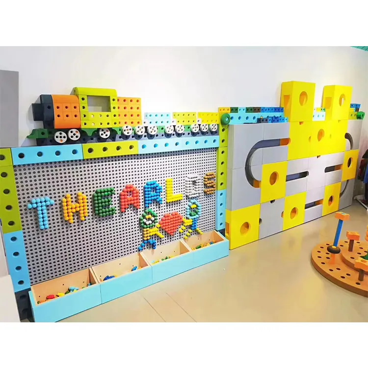 New Design Best Selling Large Building Blocks Wall Kid,Eva Wall Building Blocks