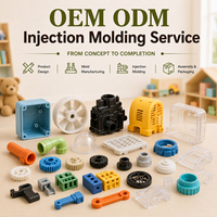 Fabricant de pièces en plastique moulées par injection sur mesure, usine OEM, services de fabrication de produits en injection PP PA PC ABS sur commande