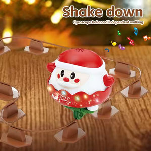 Juguetes eléctricos de alta calidad para niños, monociclo con temática navideña de Papá Noel, andador de cuerda floja, vaso de equilibrio para niños - Product Image 4