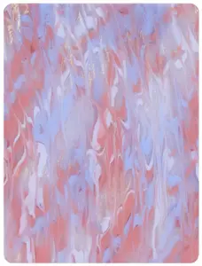 Pannello in fogli di plastica acrilica in PVC colorato con motivo viola-rosso