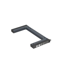 Sensor Fotoeléctrico de Proximidad Láser AKUSENSE de Doble Salida NPN/PNP 670nm, Tipo Horquilla, Ancho de Ranura 30mm, Protección IP65, Montaje con Tornillos