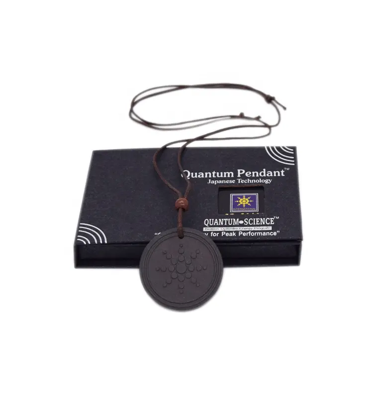 Emf Bescherming Sieraden Goud 7 Chakra Orgone Hanger Logo Orgonite Japanse Natuursteen Toermalijn Blocker Ketting Hanger