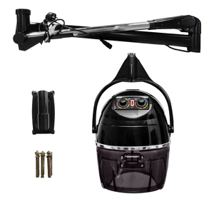 Secador de Pelo Profesional de Pie para Salón con Campana Ajustable, Ruedas y Capucha para Uso en Exteriores - Product Image 6