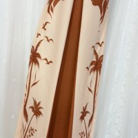 Gaun Liburan Tanpa Tali Model A-Line Longgar Buatan Khusus: Gaun Liburan Bohemian, Artistik, Retro, Etnik, dan Unik