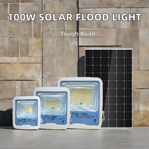 Projecteur solaire extérieur en aluminium à haute luminosité 100W, idéal pour les jardins - Vente chaude - Product Image 3