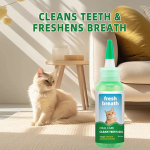 Pasta Dental para Gatos Cross-border, Gel Limpiador para un <span class=keywords><strong>Aliento</strong></span> Fresco y Eliminación <span class=keywords><strong>de</strong></span> Placa y Sarro - Product Image 5