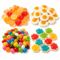 Gomitas de Frutas Mixtas con Forma de Durazno, Sabor Agridulce, Suaves, Halal, Venta al por Mayor, Personalizadas, OEM, Marca Privada, TK, a Granel, Fabricante