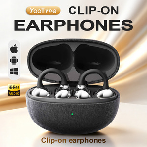 Meilleures ventes <span class=keywords><strong>K11</strong></span> Ows Écouteurs sans fil à clipser pour le sport, appels HD, Bluetooth, conception ouverte avec réduction de bruit - Product Image 1