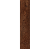 Moderner, umweltfreundlicher, wasserdichter LVT-Vinylboden für den Innenbereich mit selbstklebender Installation, Fischgrätmuster, Country-Eichen-Design