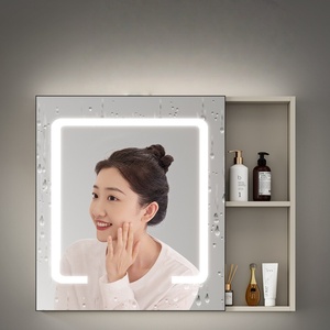 Cream Style Modern Floor Standing Water Resistant Aluminum Bathroom Cabinet Set with Integrated Ceramic Wash Basin Vanity Combo - Product Image 4
