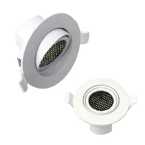 3cct bir 6w 7w led aşağı ışık spot TOPAK tavan spot ışıklar uzatma tipi mini spot yuvarlak ip44 kısılabilir