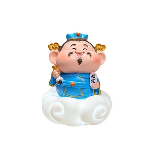 Resin Buddha <b>Statues</b> Flower Shape Decorative Figurines For Home Desktop Artistic Gift - Product Image 5