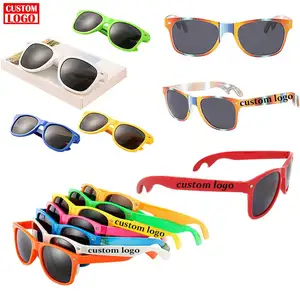 Small Square Rectangle Sunglasses Custom 2023 Wholesale Custom Logo Plastic Shades Sunglasses Fashion Polarized Sunglasses