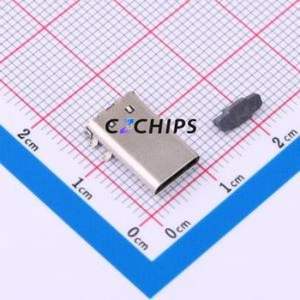 TYPE-C-31-G-10 USB Connector SMD Connector ( Connector Type: Type-C )( Gender: Male )( Number of Contacts: 12P ) - Product Image 1