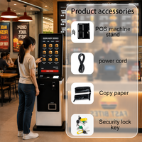 Kiosque Commercial de Commande Automatique Plug & Play OEM ODM SDK Personnalisé Intel Core I3 Windows/Android Sur Pied Prix Usine