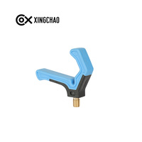 Support de canne à pêche en forme de V de haute qualité pour la pêche à la carpe, avec design antidérapant pour rod pod et accessoires de pêche