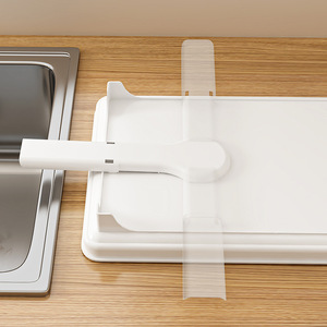 Innovador estante de metal <span class=keywords><strong>DoubleDeck</strong></span> plegable y escurridor incluido organizador de encimera de cocina - Product Image 5